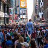 NSFW Photos: Dozens Of Totally Naked People Get Painted In Times Square